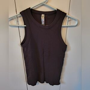 Free People So Soft Seamless Modal Tank in Hot Chocolate